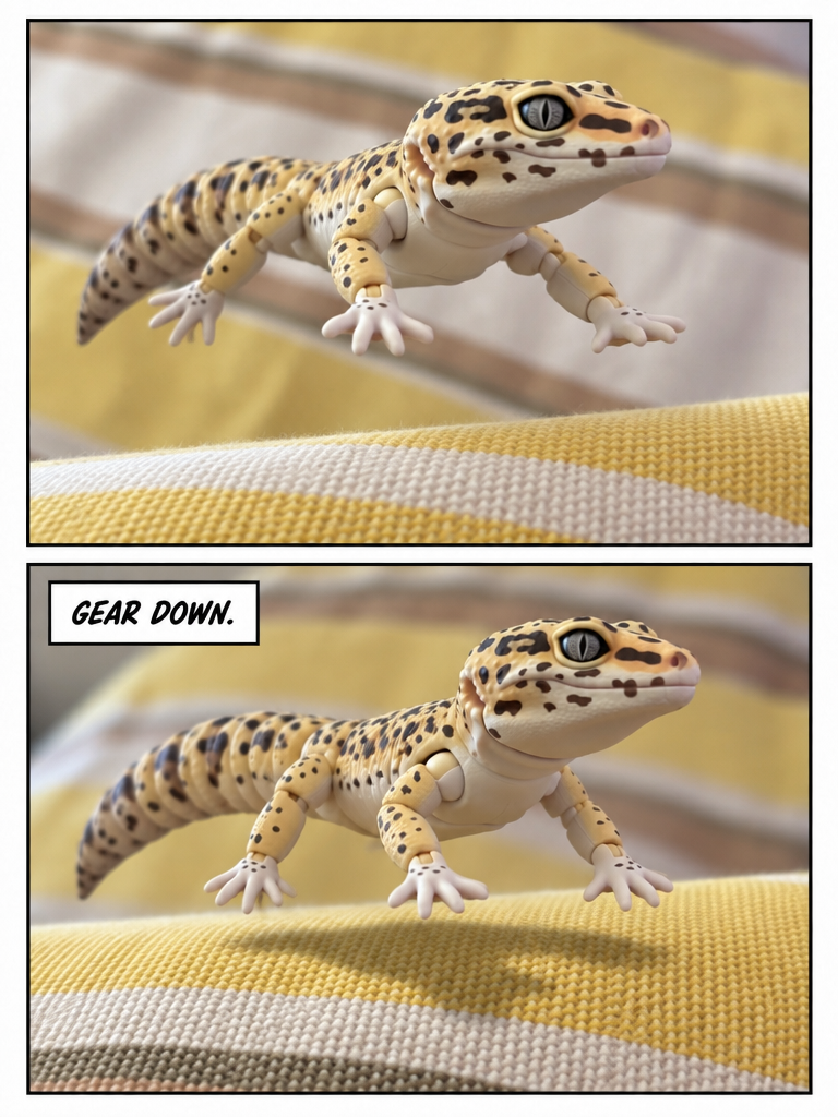 Leopard Gecko Skydiving (page 3 of 4)