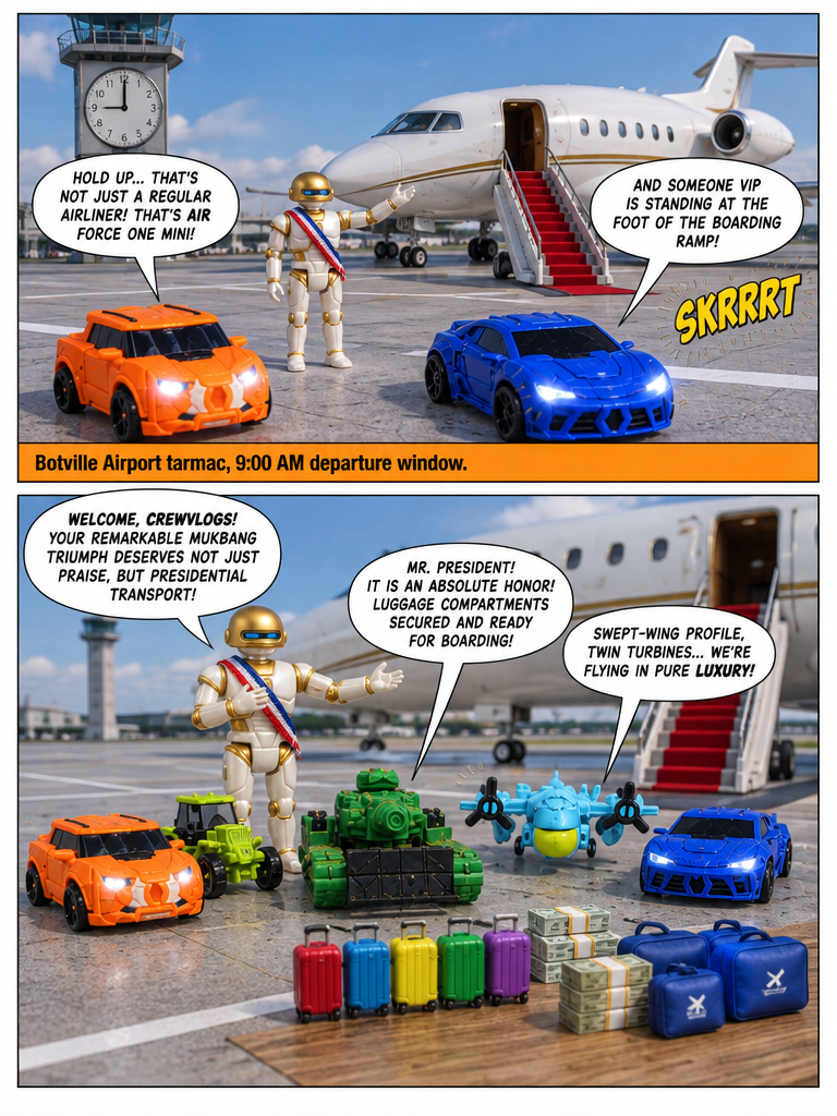 CrewVlogs: Presidential Flight to Bot-o Resort (page 2 of 12)