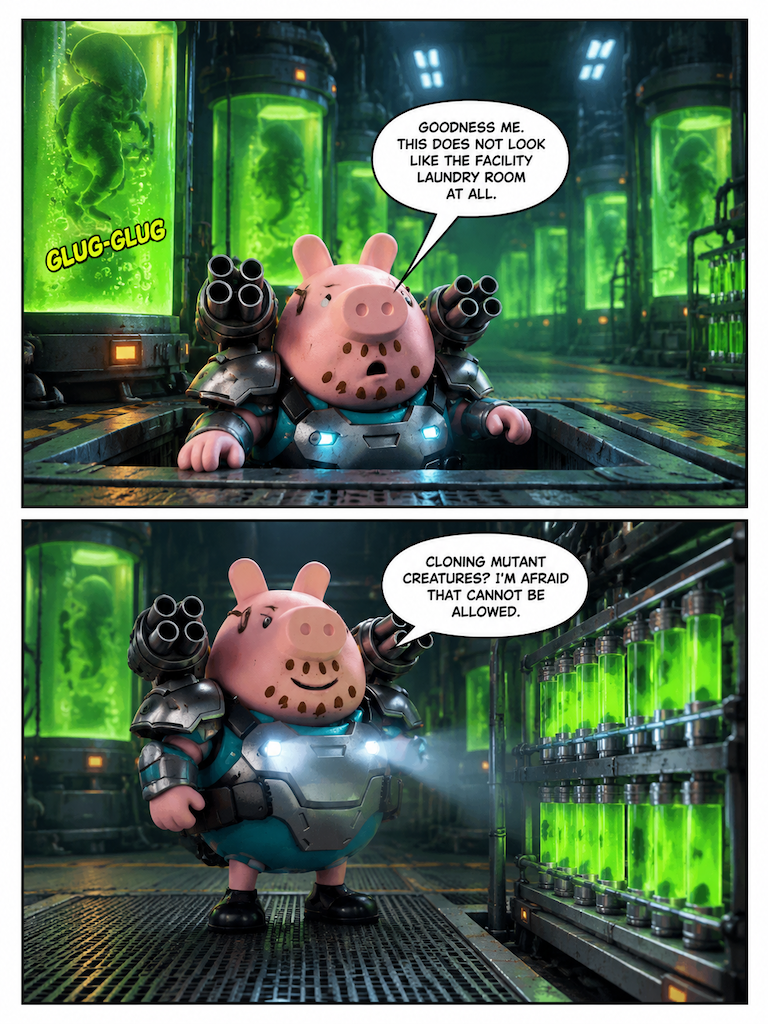Daddy Pig: Mech Infiltration (page 2 of 4)