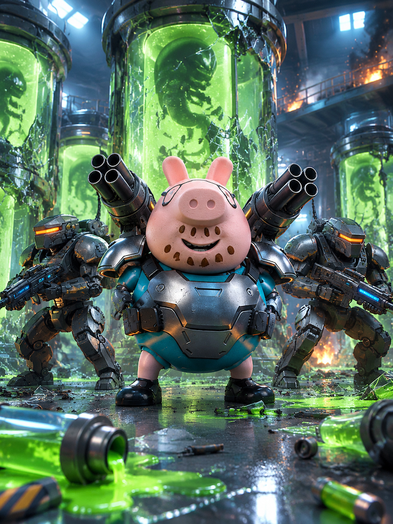 Daddy Pig: Mech Infiltration (page 3 of 4)