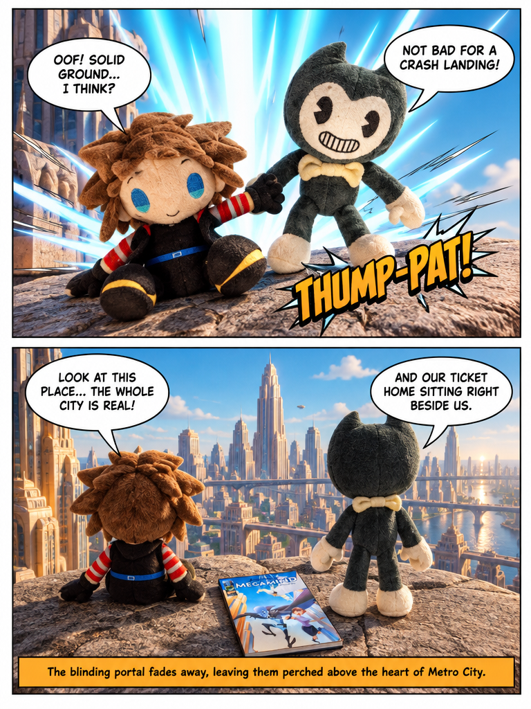 Drawn into Metro City (page 3 of 4)