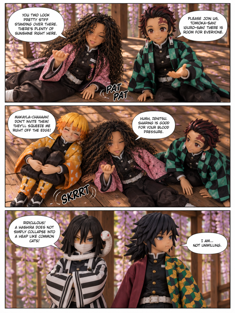 Under the Wisteria: Five in the Fold (page 2 of 4)