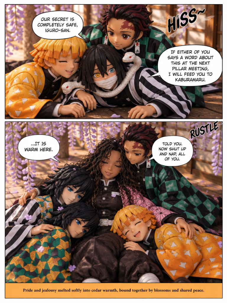 Under the Wisteria: Five in the Fold (page 4 of 4)