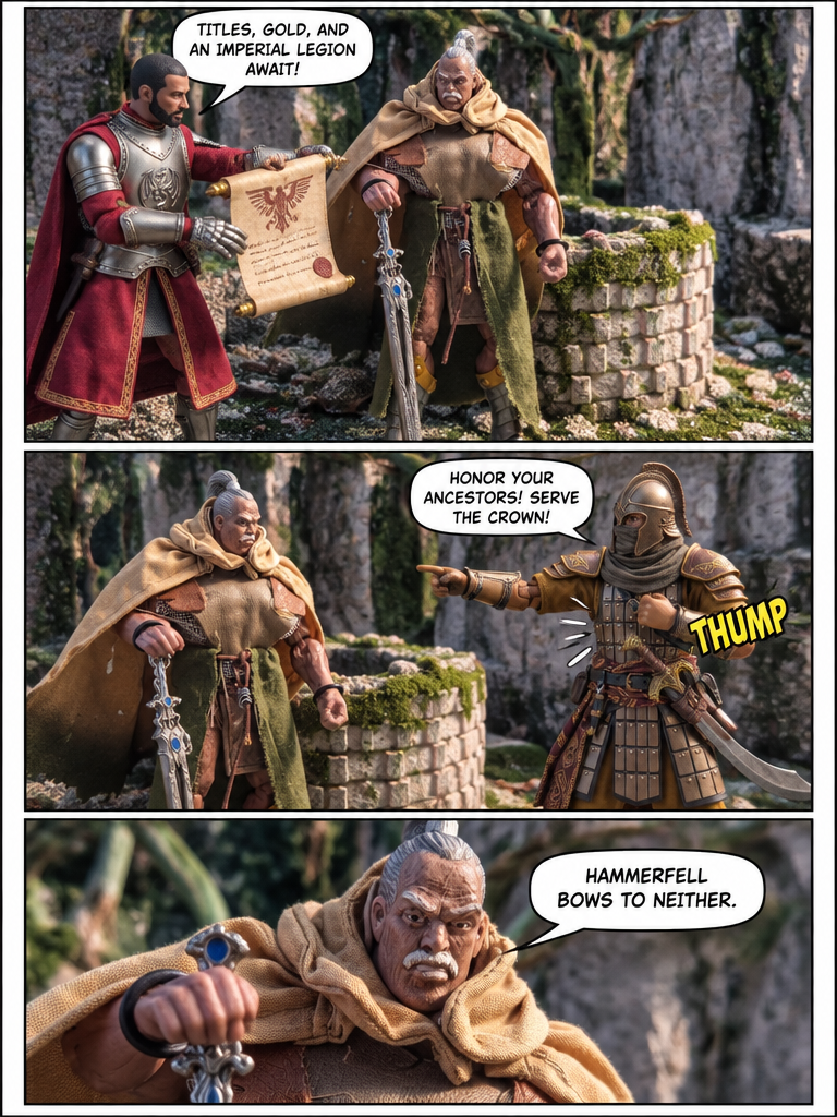 Qa'Jaf, Redguard Warrior (page 2 of 4)