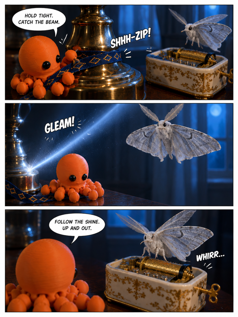 A Silver Flutter in the Moonlight (page 3 of 8)