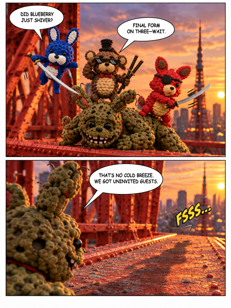 Blades, Shades, and the Golden Return (page 2 of 4)