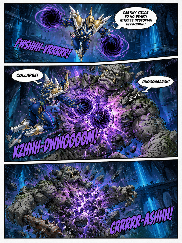 Destiny Heroes vs. the Crag Troll (page 3 of 4)