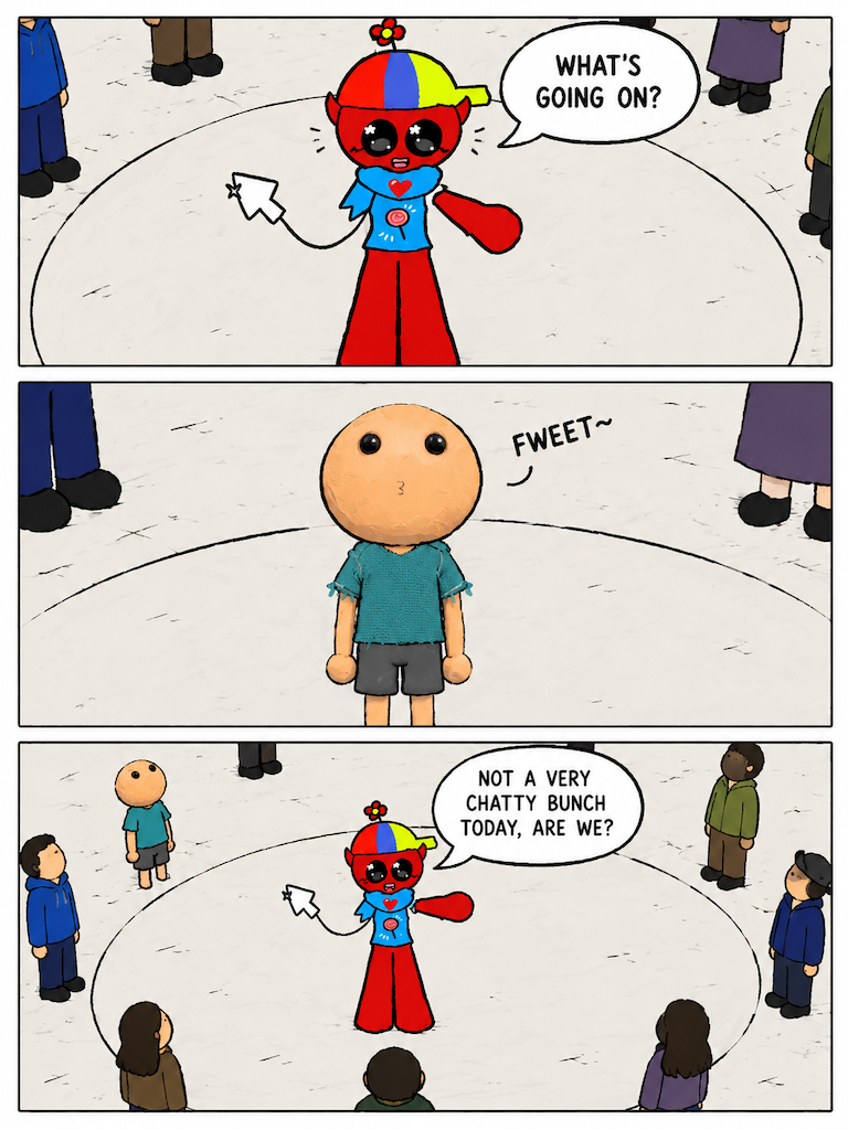 Four Feet of Space (page 2 of 4)