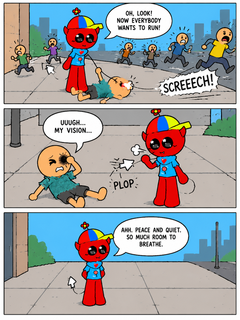 Four Feet of Space (page 4 of 4)