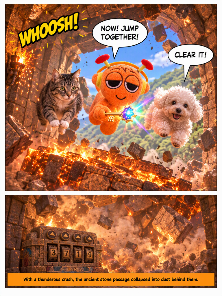 Escape Through the Blazing Hall (page 3 of 4)