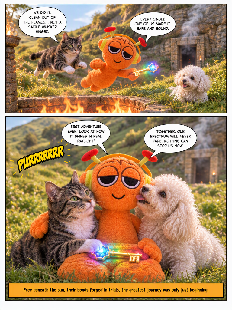 Escape Through the Blazing Hall (page 4 of 4)