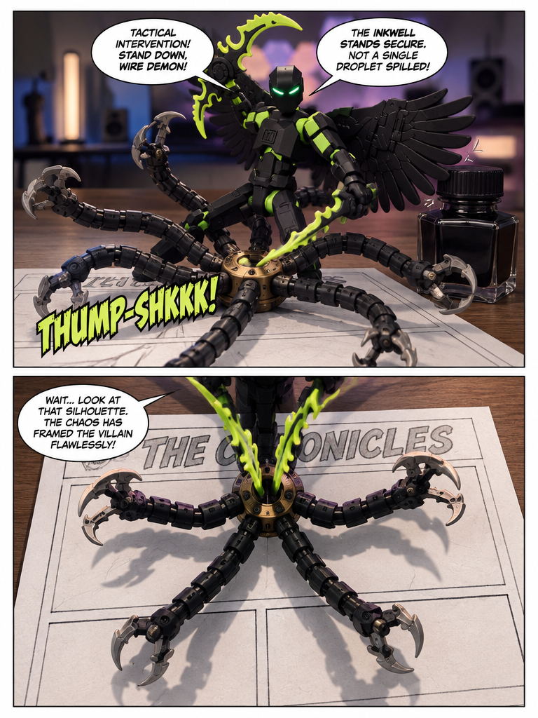 The Story of Extra Limbs and Doc Ock heads up (page 3 of 4)