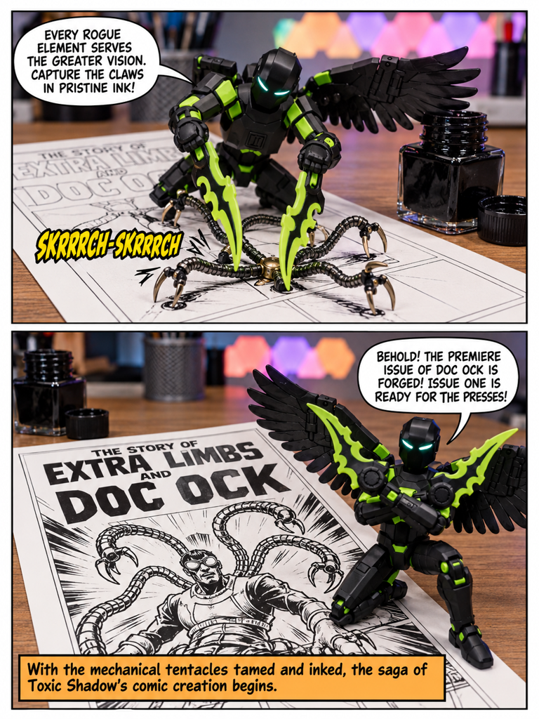 The Story of Extra Limbs and Doc Ock heads up (page 4 of 4)