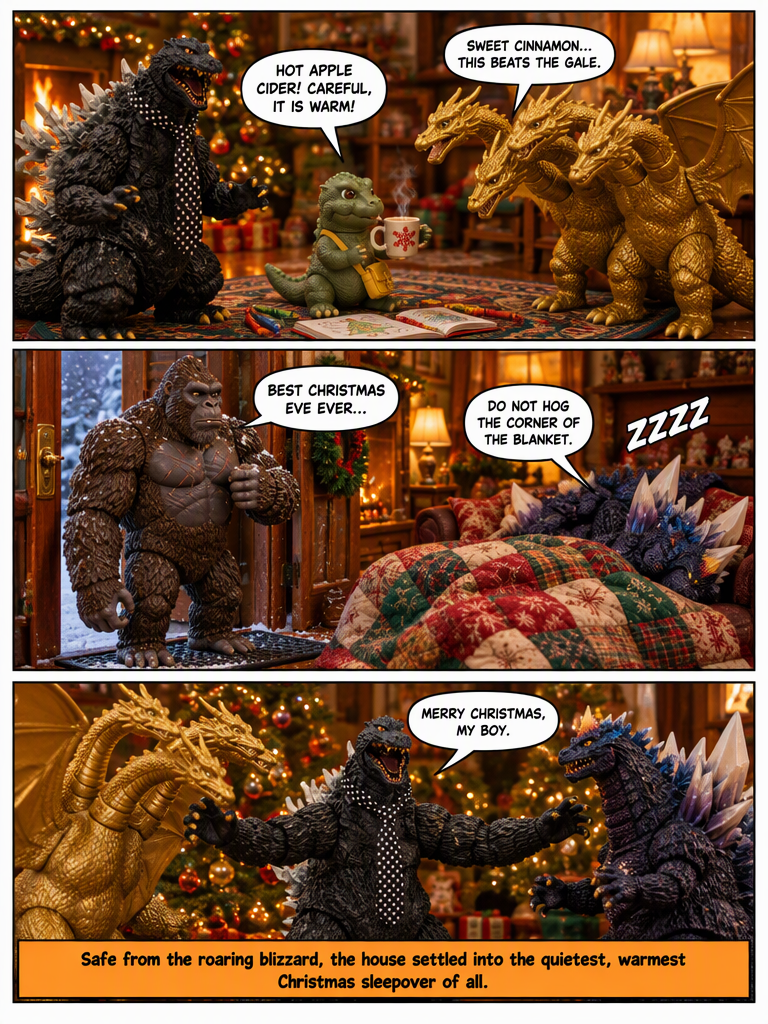 A Kaiju Holiday Homecoming (page 4 of 4)