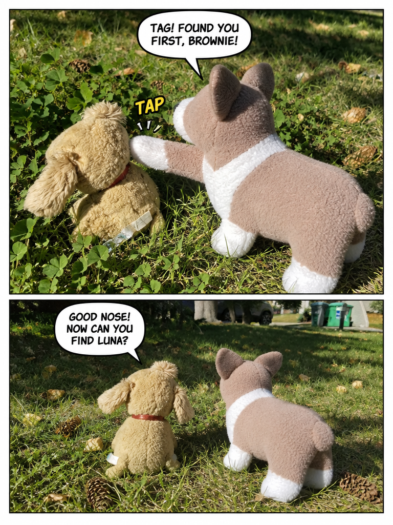 Hide and Seek in the Yard (page 3 of 4)