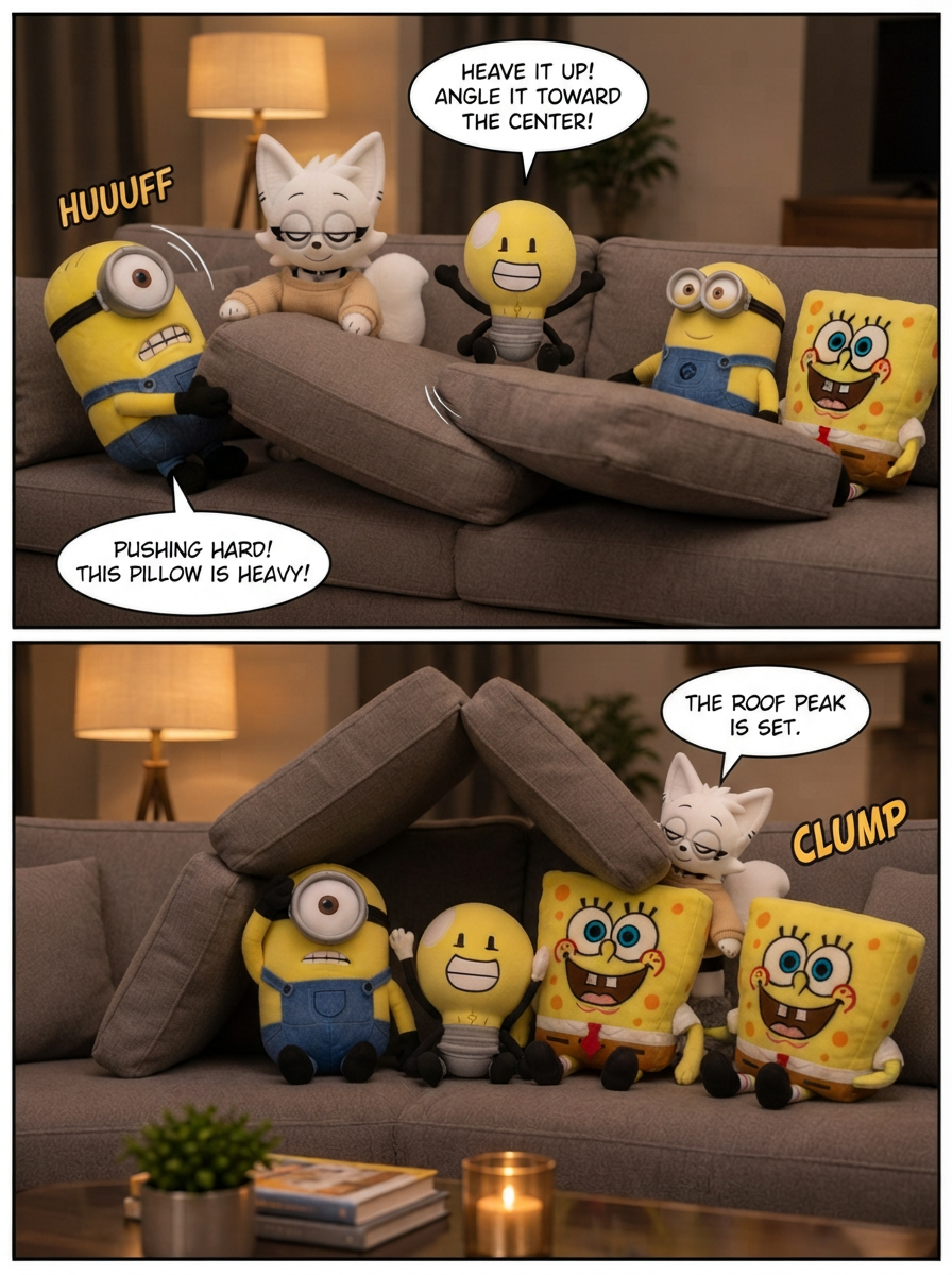 The Cushion Fortress (page 2 of 4)