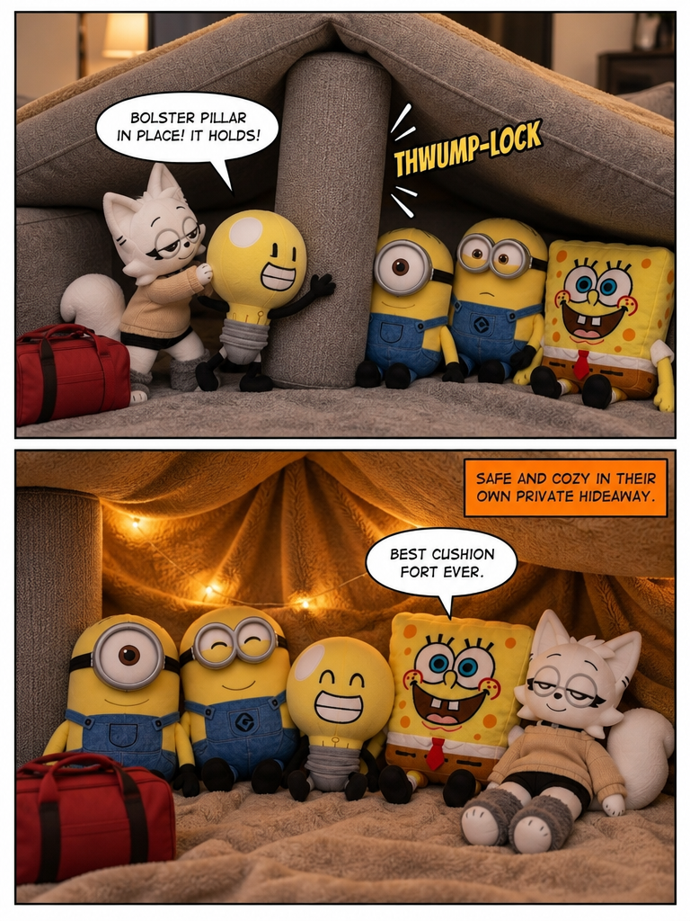 The Cushion Fortress (page 4 of 4)