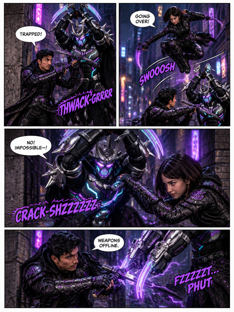 Showdown in Neon Rain (page 3 of 4)