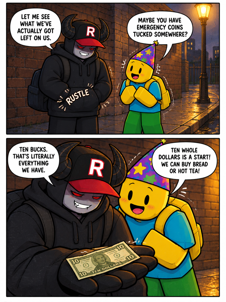 Down on Our Luck (page 2 of 4)