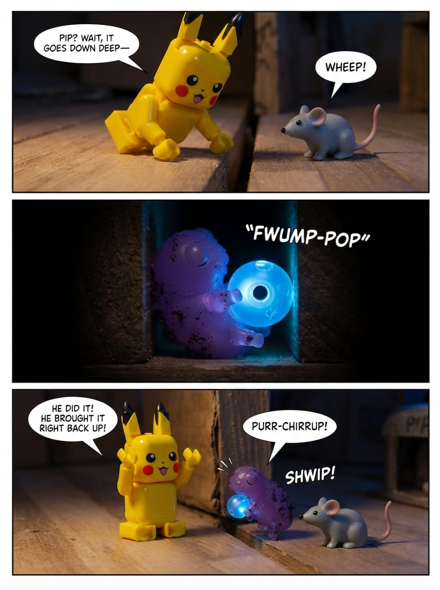 Pip's First Big Step (page 3 of 4)
