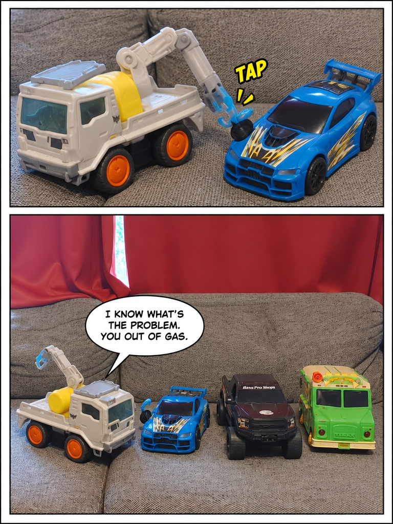 Sparky's Empty Tank (page 3 of 4)