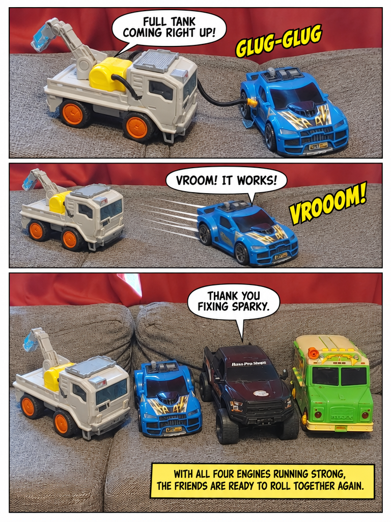 Sparky's Empty Tank (page 4 of 4)