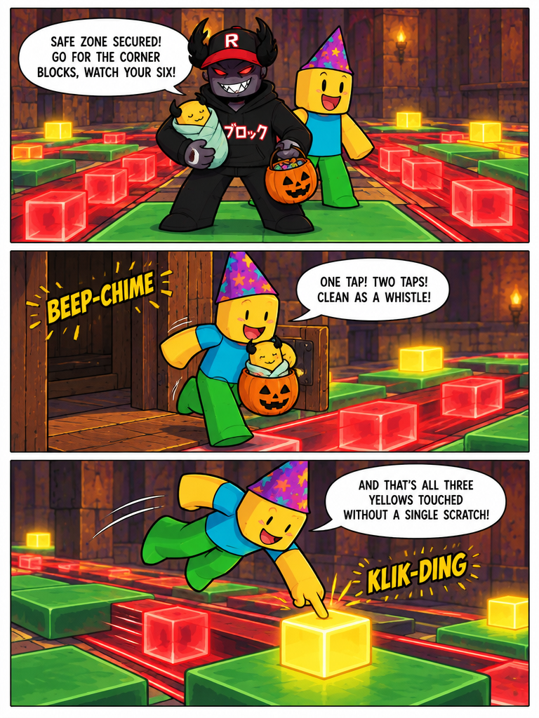 Don't Step on the Red Cube (page 3 of 4)
