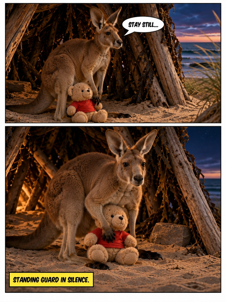 Night Visitor at the Dune Shelter (page 2 of 4)