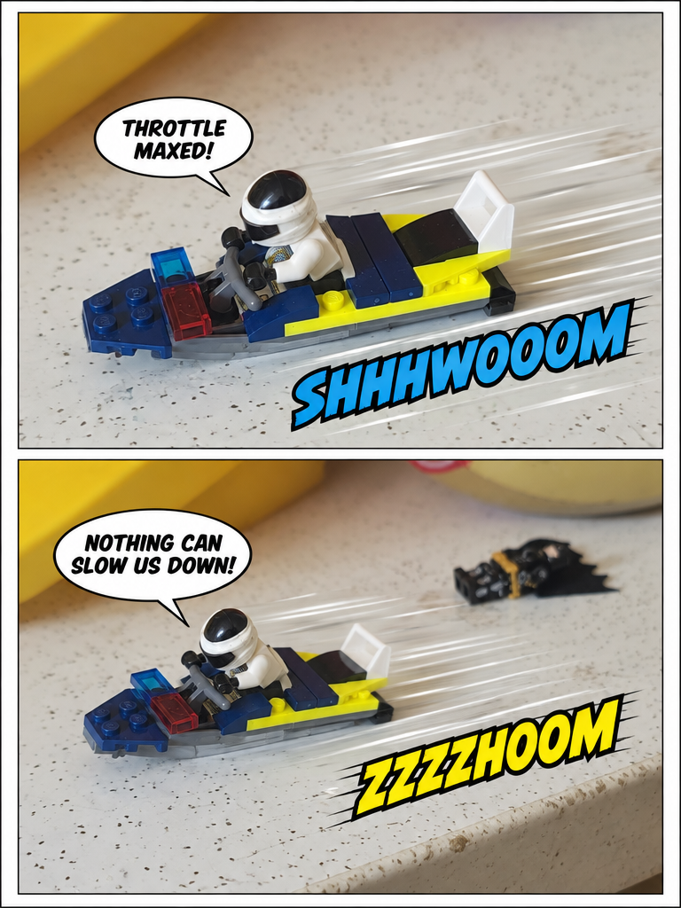 High-Speed Jet Ski Flight (page 2 of 4)