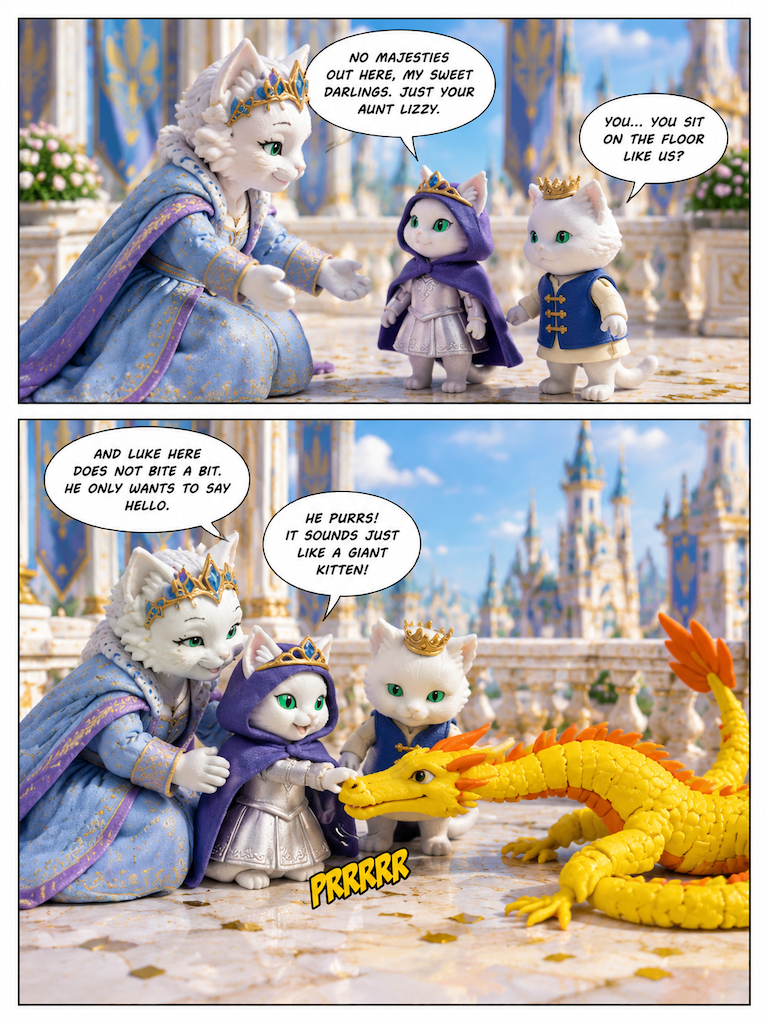 A Royal Aunt's Embrace (page 2 of 4)