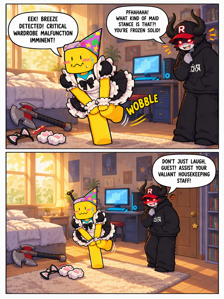 A Maid's Proper Curtsy (page 2 of 4)