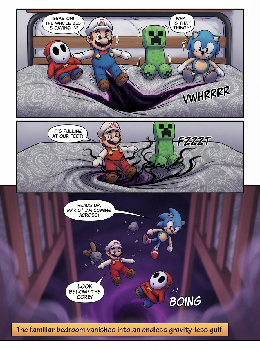 Plushie Fortress Of Horror (Part One) (page 1 of 4)