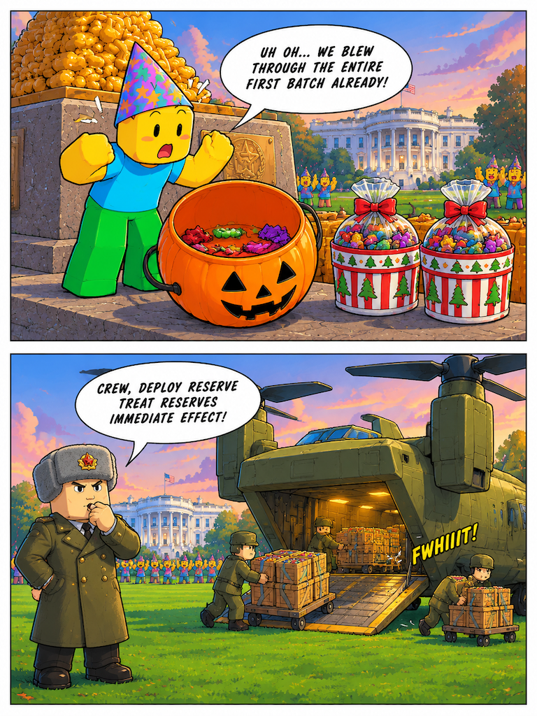 A Presidential Trick-or-Treat (page 2 of 4)