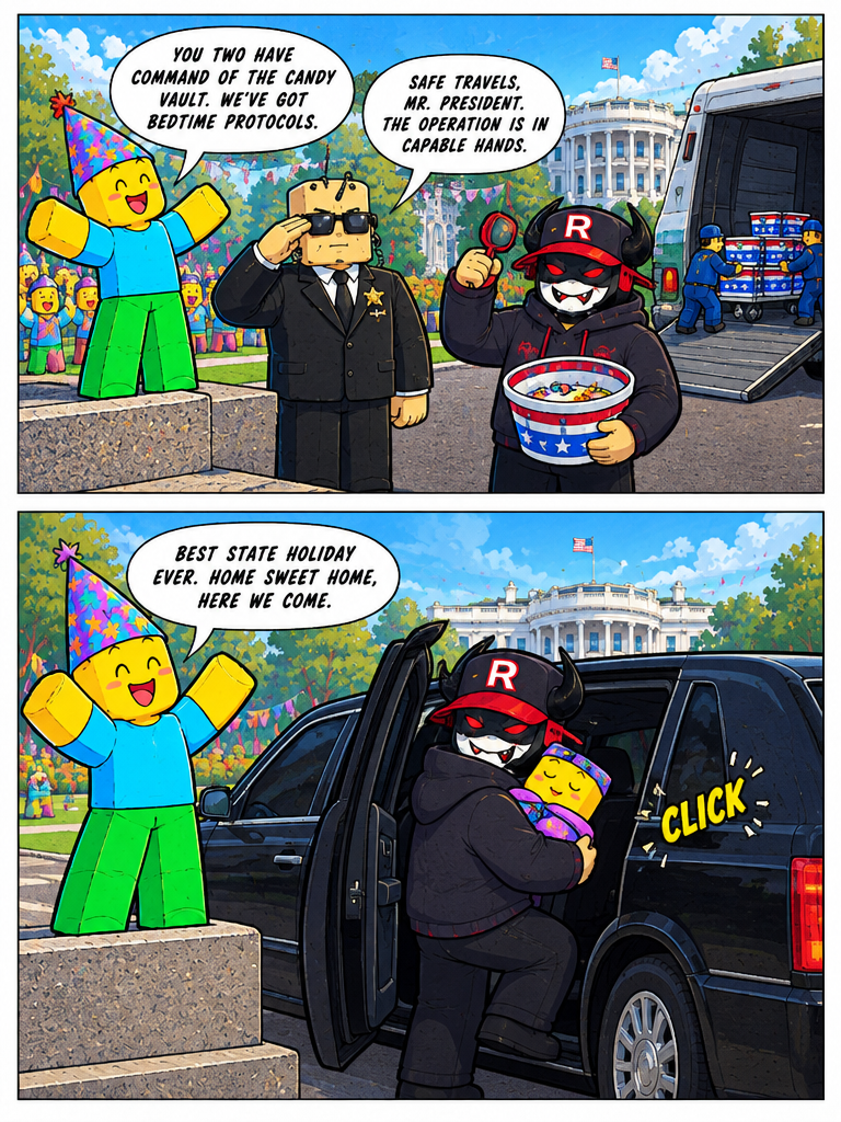 A Presidential Trick-or-Treat (page 3 of 4)