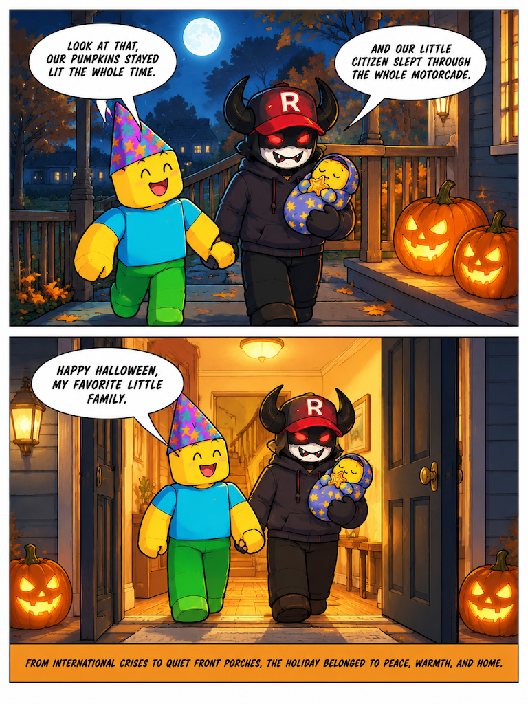 A Presidential Trick-or-Treat (page 4 of 4)