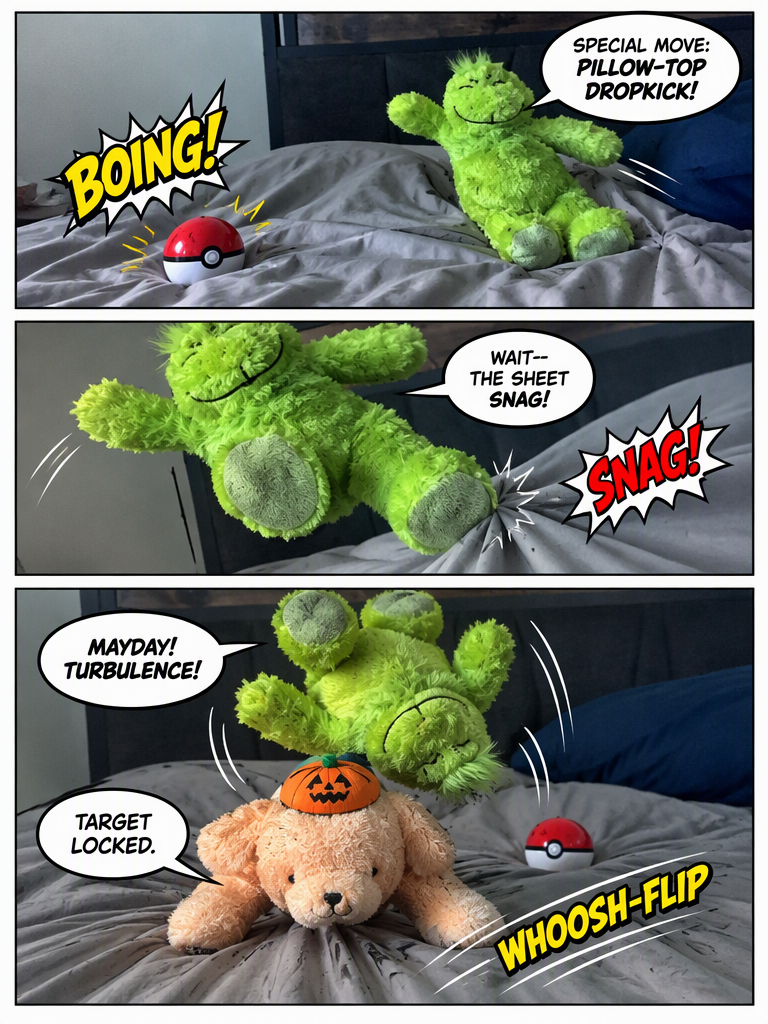 Battle on the Bedspread (page 2 of 4)