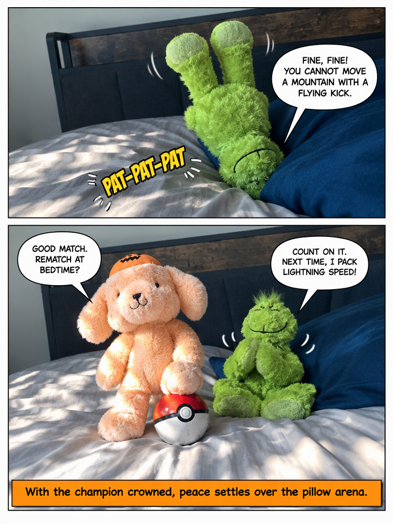 Battle on the Bedspread (page 4 of 4)