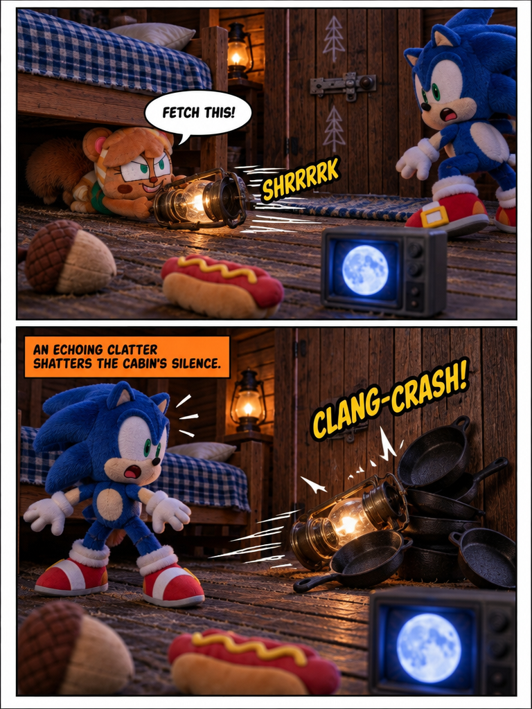 Cabin Escape Under Moonlight (page 2 of 4)