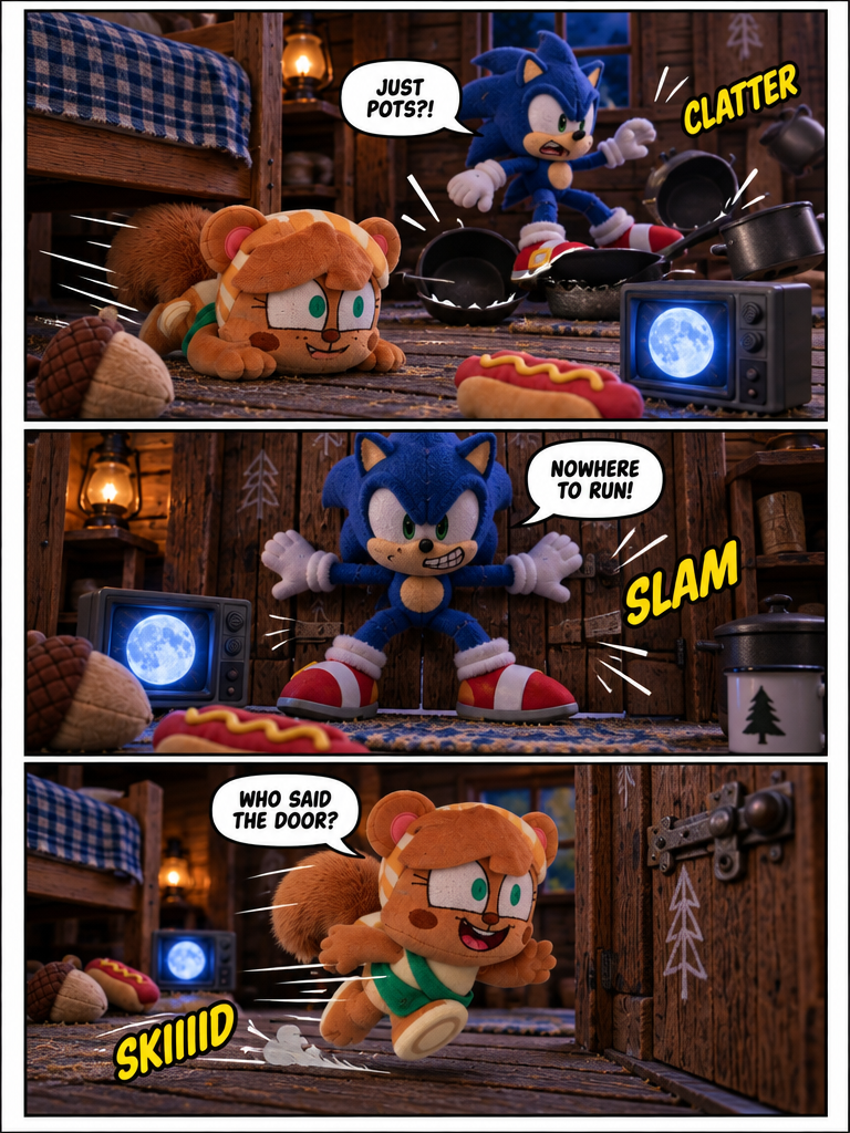 Cabin Escape Under Moonlight (page 3 of 4)