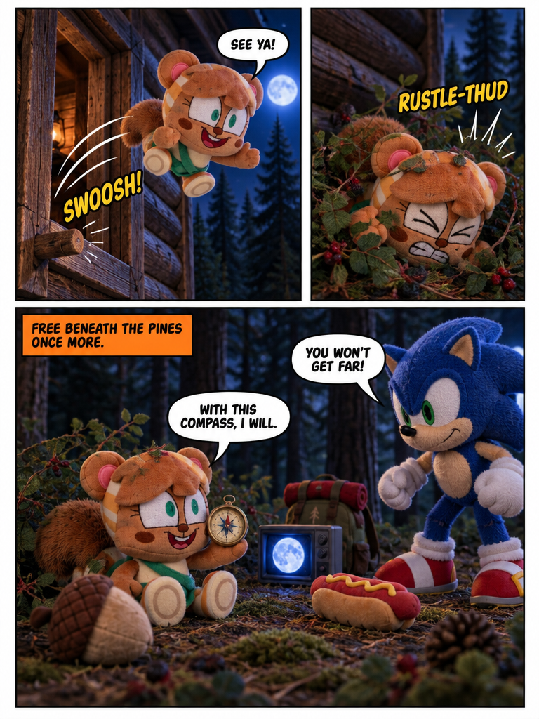 Cabin Escape Under Moonlight (page 4 of 4)