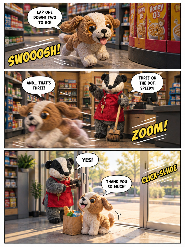 Breakfast Rush at Seven O'Clock (page 3 of 4)
