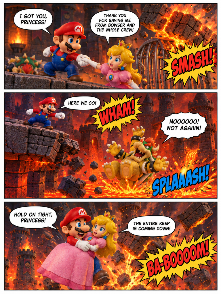 Escape from the Volcanic Keep (page 3 of 4)
