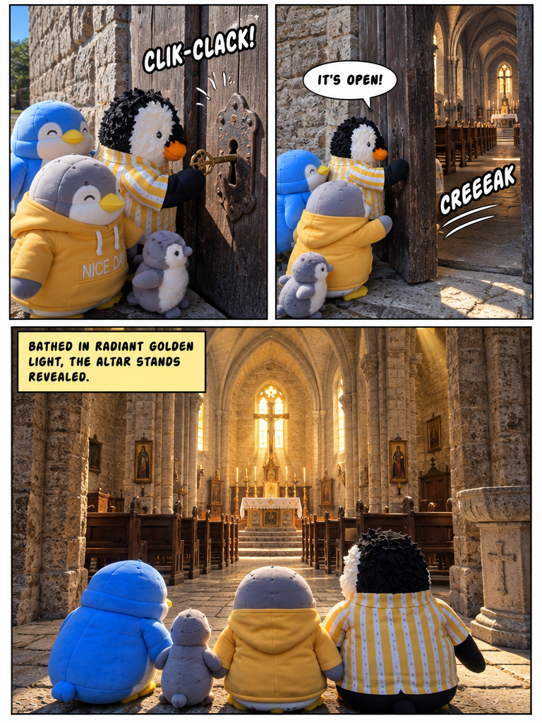 Three Penguin Siblings: The Light by the River (page 4 of 4)