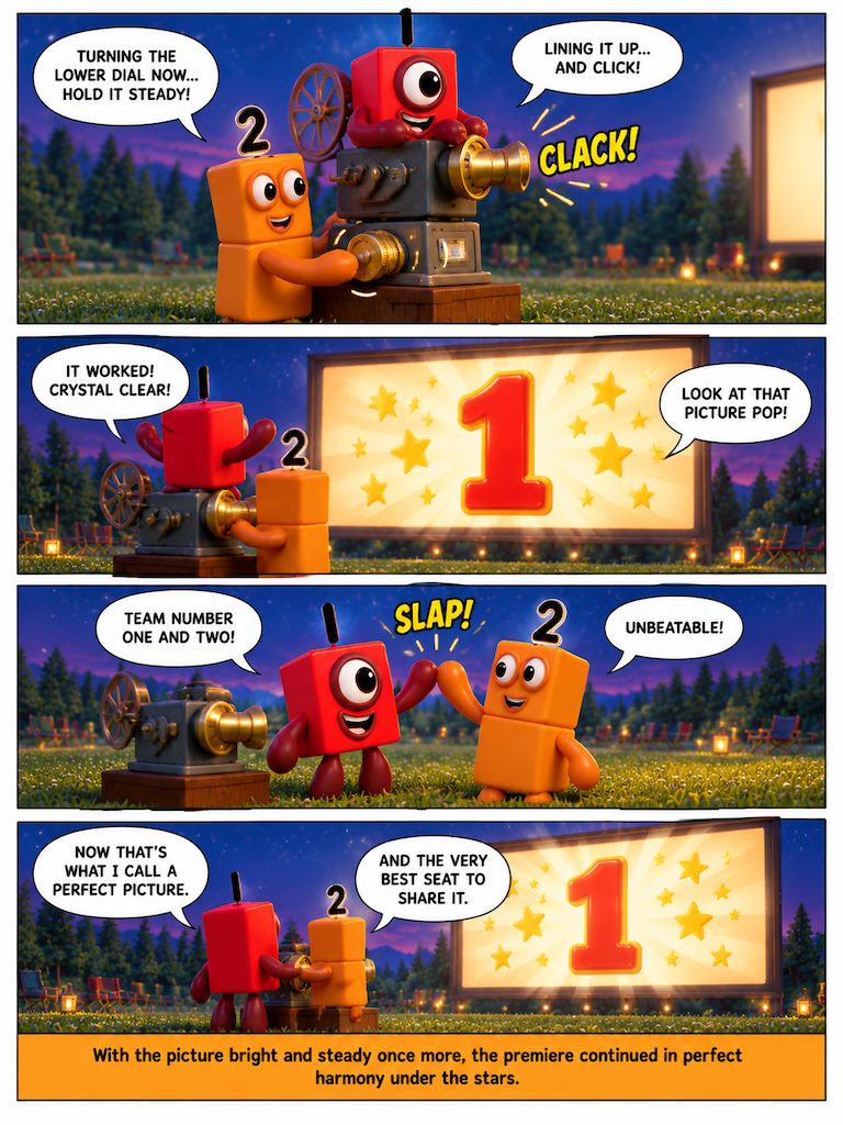 Numberblocks The Movie: One's Big Premiere (page 12 of 24)