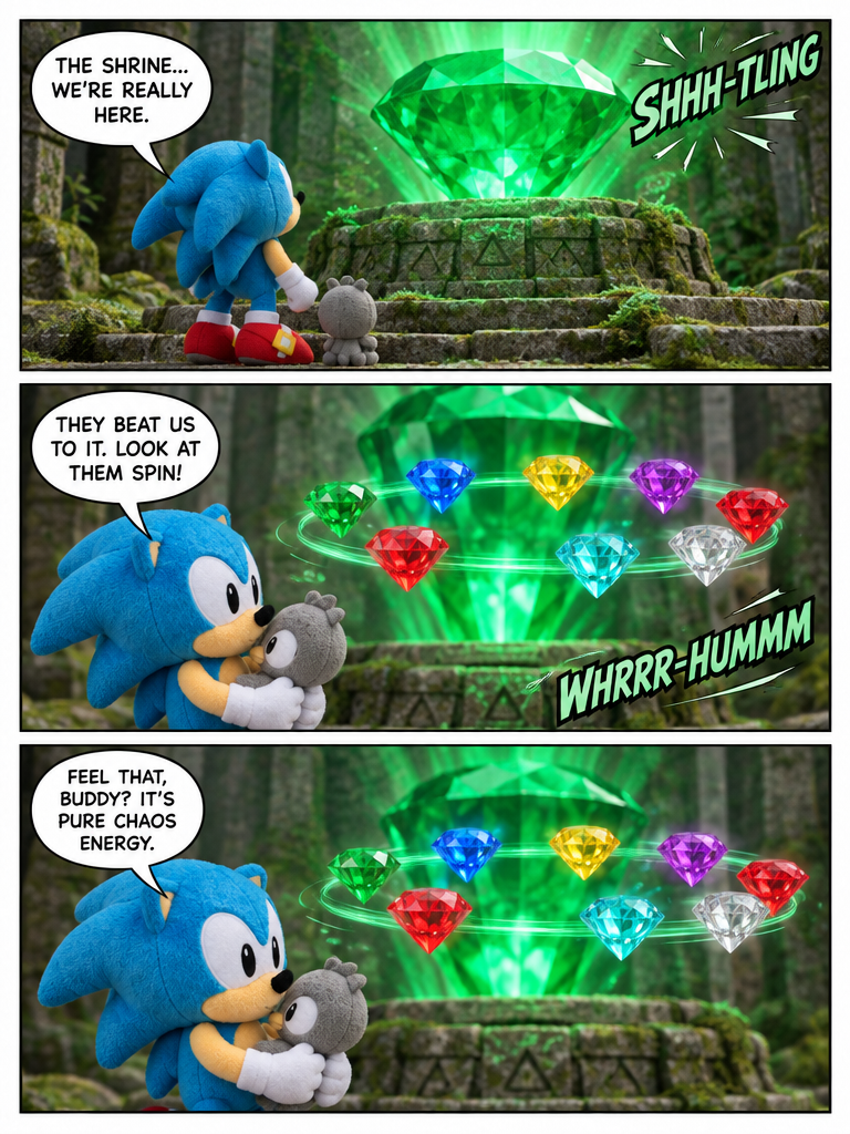 Ascent of the Super Emeralds (page 2 of 4)