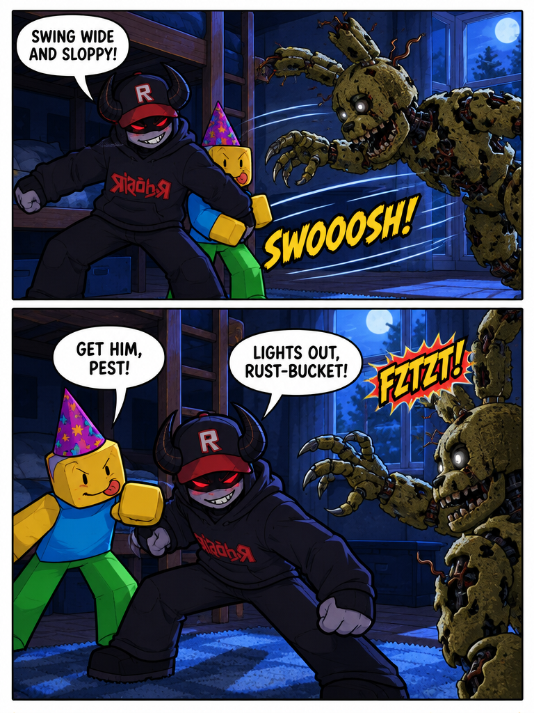 Midnight Ambush and an Unexpected Friend (page 2 of 4)