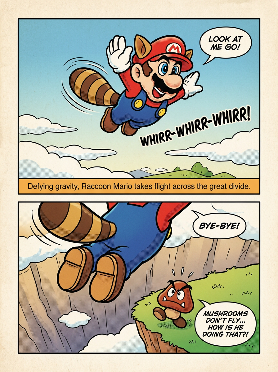 Flight Across Grass Land (page 3 of 4)