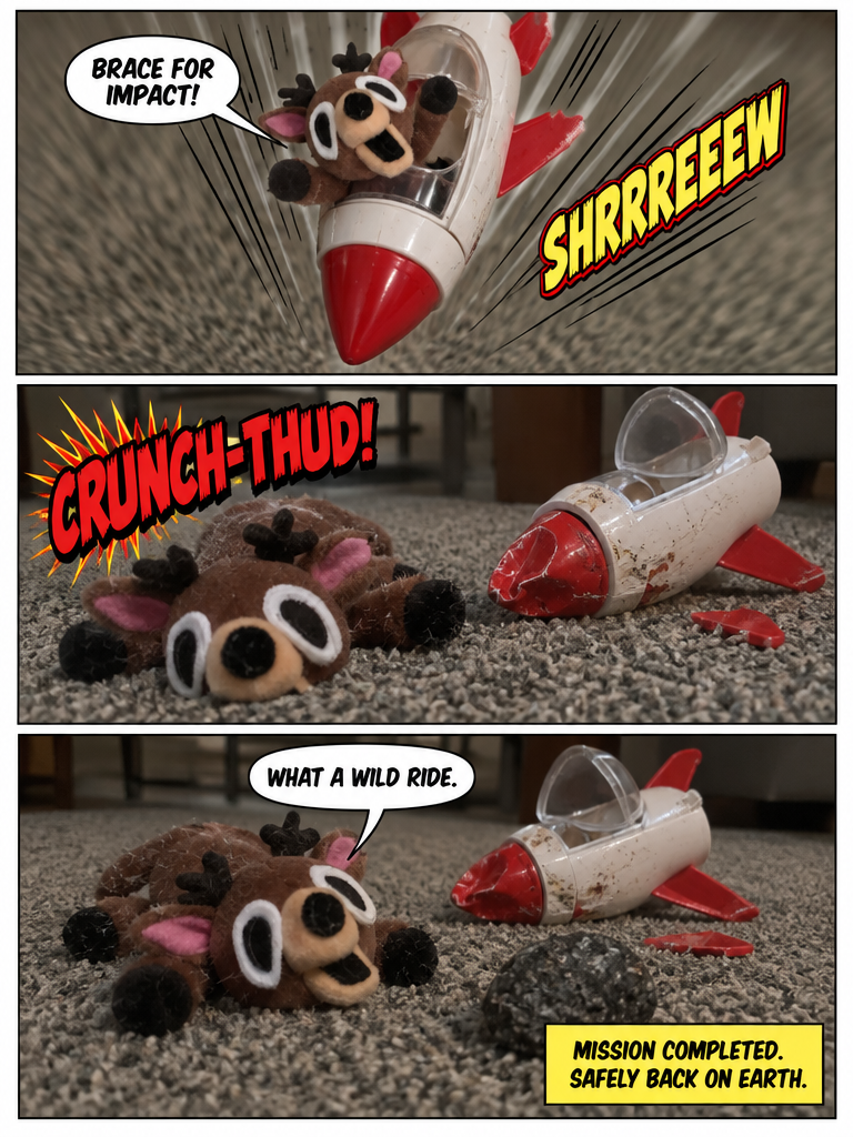Rocket Deer Flight and Meteor Crash (page 4 of 4)