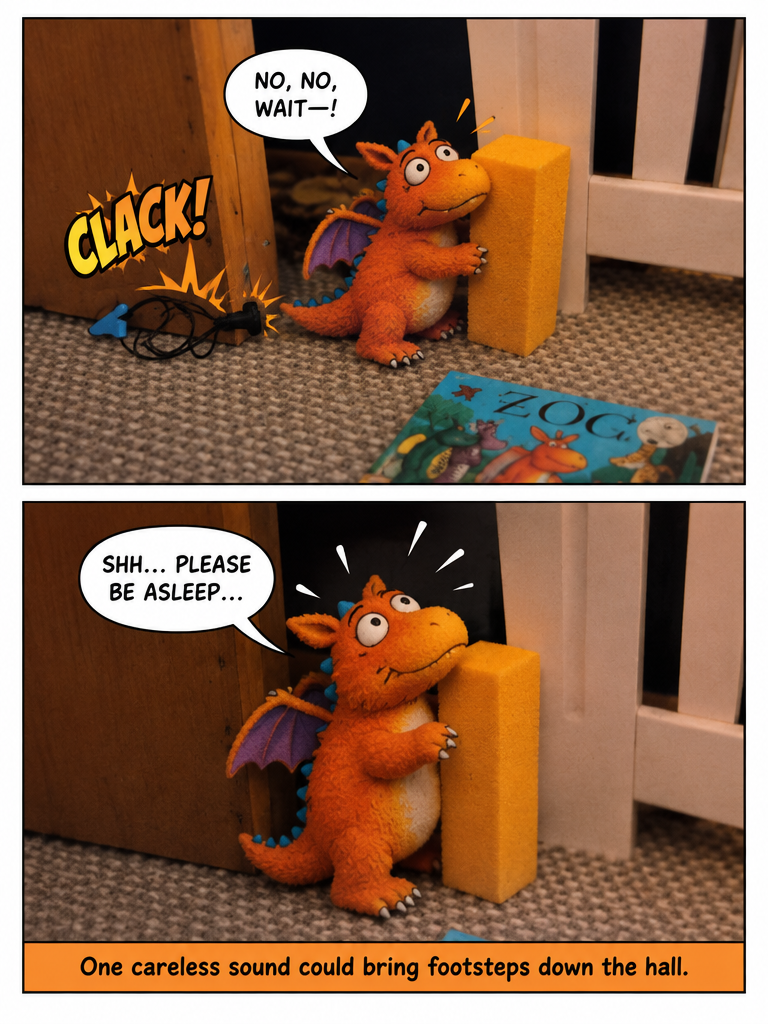 The Little Dragon's Nighttime Perch (page 2 of 4)