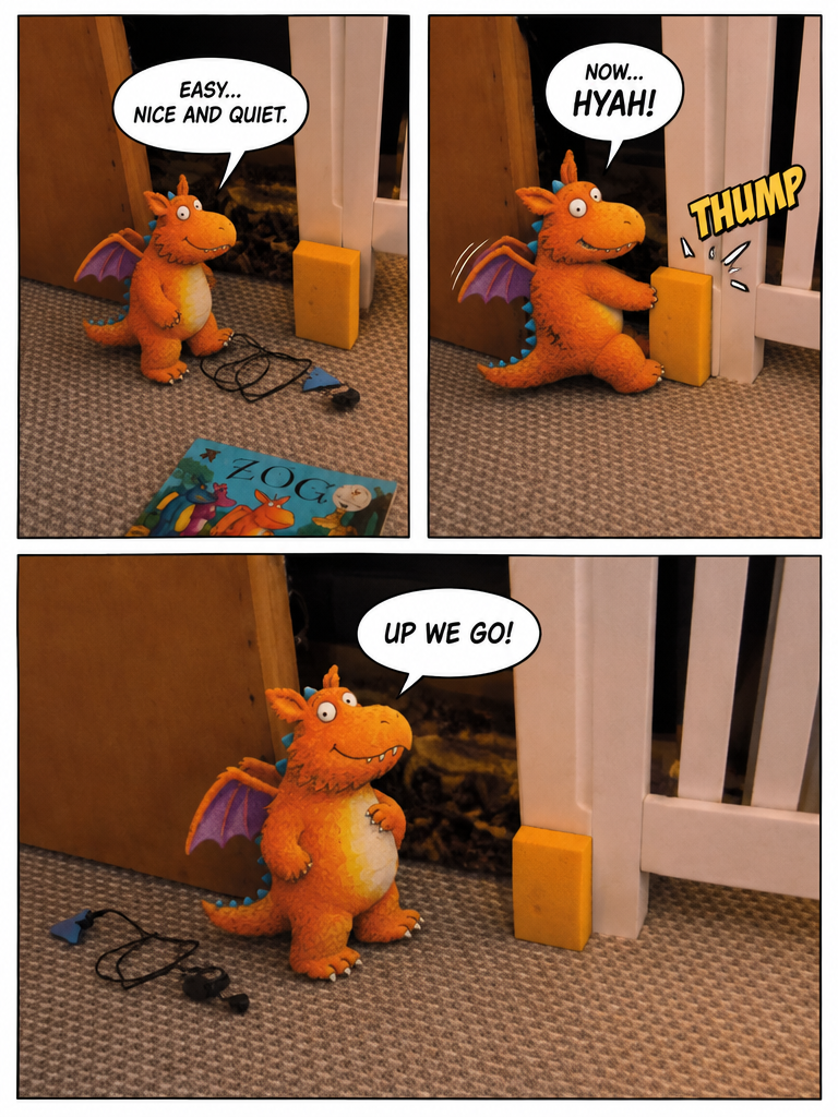 The Little Dragon's Nighttime Perch (page 3 of 4)